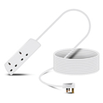 Eagle Two Gang Extension Lead White