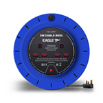 Eagle 2 Socket Cassette Type Cable Extension Reel 13 Amp