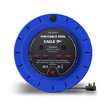 Eagle 2 Socket Cassette Type Cable Extension Reel 13 Amp