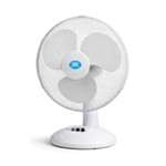 Prem-I-Air 16" Desk Fan with Oscillation, 3 Speeds