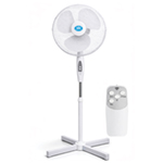 Prem-I-Air 16" Pedestal Fan with Remote, Timer, Oscillation & Adjustable Height