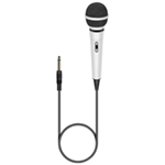 Soundlab Dynamic Karaoke Microphone With Fixed 3m 6.35mm Jack Lead