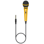 Soundlab Dynamic Karaoke Microphone With Fixed 3m 6.35mm Jack Lead