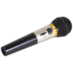 Soundlab Dynamic Karaoke Microphone With Echo, XLR to Jack Lead and Carry Case