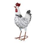 St Helens Home and Garden Metal Chicken Garden Ornament