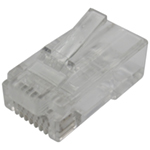 Premium FTP Cat-6 Pass Through RJ45 (8P8C) Plugs-Single Priced