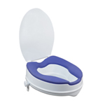 4" Raised Toilet Seat with TPR Padding