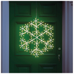 Xmas Haus 49CM Warm White LED Christmas Festive Holiday Snowflake